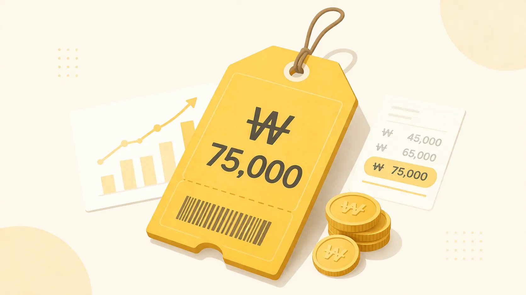 이벤트 티켓의 가격은 어떻게 정할까?